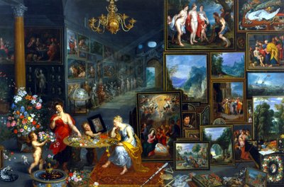 Sight and Smell by Jan the Elder Brueghel